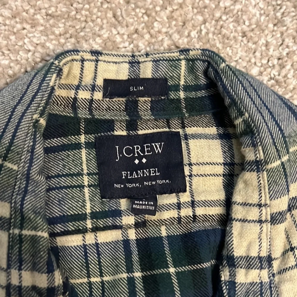 J. Crew flannel